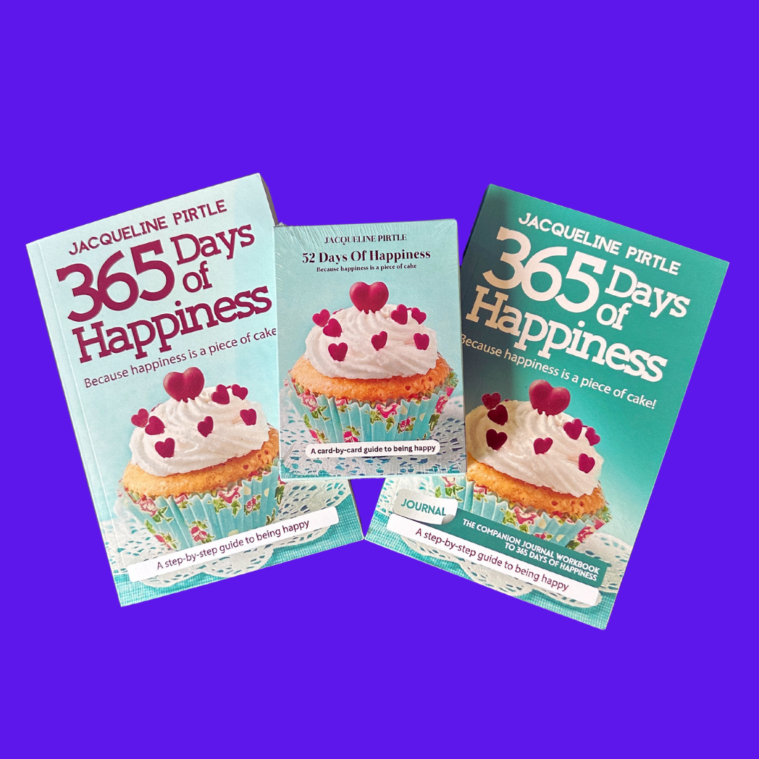 365 Days of Happiness – Book + Journal Workbook + Card Deck (Complete Bundle)