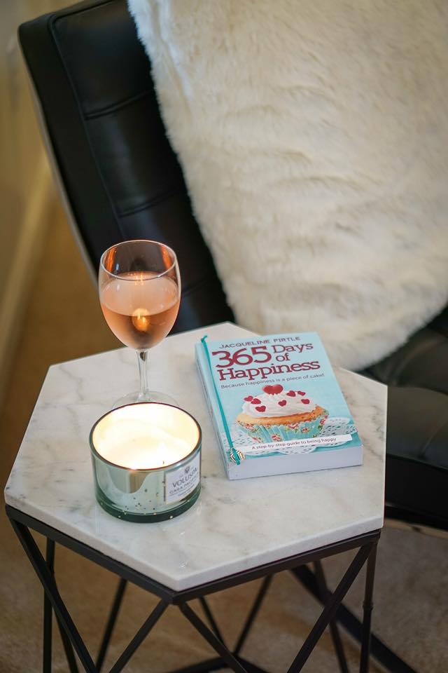 365 Days of Happiness paperback book cover featuring colorful design and title text