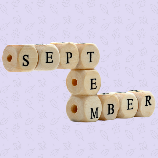 Lavender background with the words September Blog, written by Jacqueline FreakyHealer
